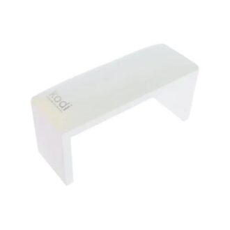 Apoio de braço com pés brancos para manicure - Marfim - Kodi Professional