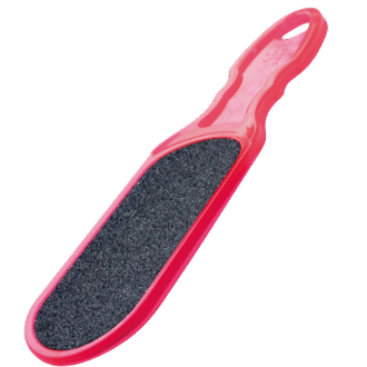 Lixa Pedicure Staleks - Série Classic 10 - Plástica Vermelha- 60/80 - AC-10-3