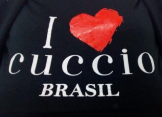BLUSA CUCCIO BRASIL - Baby Look - M - Preta - CBBL-M