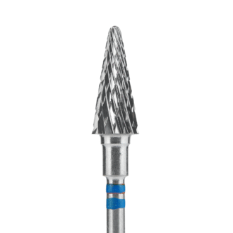 Broca de Tungstênio Tipo Cone - Para canhotos - Staleks Pro - Azul - FT73B060-14