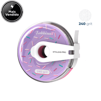 Lixa Refil em Rolo Adesiva - Staleks Pro - com estojo - 7 metros - AT-240w