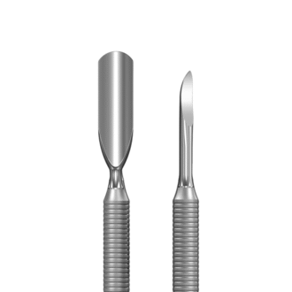 Espátula de Manicure Staleks Pro - PS-51-3 - Smart 50 - Empurrador largo, arredondado e limpador