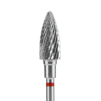 Broca de Tungstênio Tipo Pinha - Staleks Pro - Vermelha - FT110R060-14