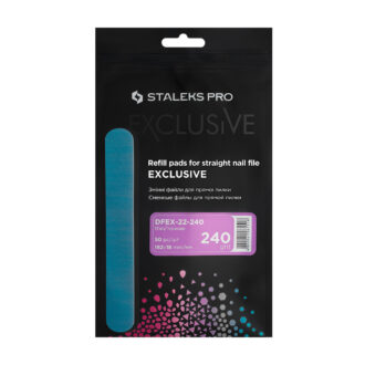 Lixa Refil Reta - Adesivo - Exclusive - Grão 240 - (50 unidades) - DFEX-22-240