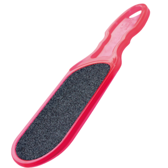 Lixa Pedicure Staleks - Série Classic 10 - Plástica Vermelha- 60/80 - AC-10-3