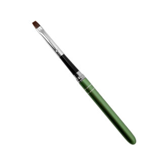 Pincel Reto pra Gel com Cabo Metálico - Tamanho 6 -BC-NB-09