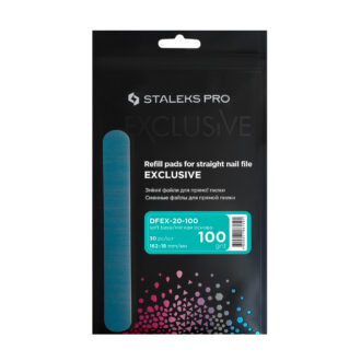 Lixa Refil Reta Adesiva - Exclusive - Grão 100 - (50 unidades) - DFEX-22-100