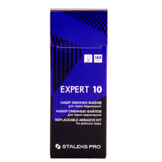 Lixa Refil para Pedicure Staleks - Grão 180 - Série Expert 10 - 30 unid. - DFE-10-180