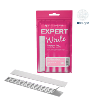 Lixa Refil Staleks - Grão 180 - Larga - Série Expert 20 - 30 unid. - DFE-20-180w