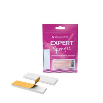 Lixa Esponja Staleks Descartável - Grão 51 - 20 unidades - DFEB-51-120