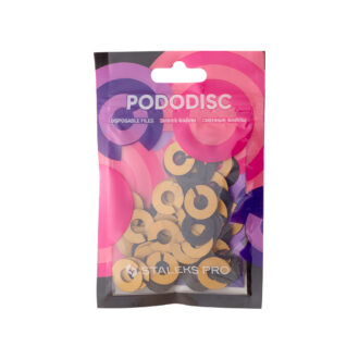 Lixa Refil Anel para Disco de Pedicure Staleks , Grão 80 (50 un) - PDFR-15-80