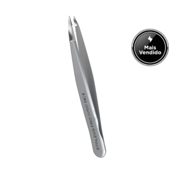 Pinça de Sobrancelha Staleks - TE-10-5 - Série Expert 10 - Ponta Fina