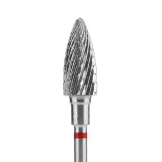 Broca de Tungstênio Tipo Pinha - Staleks - Vermelha - FT110R060-14