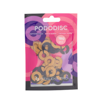 Lixa Refil Anel para Disco de Pedicure Staleks , Grão 180 (50 un) - PDFR-15-180