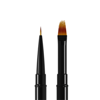 Pincel para Manicures de Ponta Dupla - Degradê Expert - NBE-01-07 - Staleks