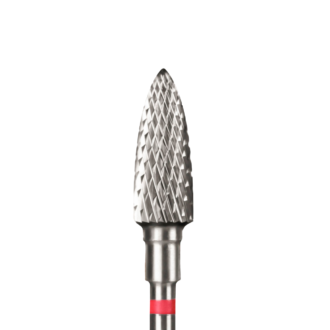 Broca de Tungstênio Tipo Chama - Staleks - Vermelha - FT10R050-13.5