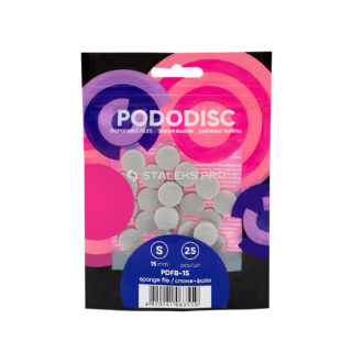 Lixa Refil Esponja Polidora para Disco de Pedicure Staleks , Grão 400 (25 un) - PDFB-15