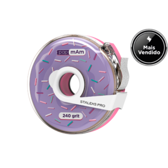 Lixa Refil em Rolo papmAm - Staleks - com estojo - 7 metros - ATC-240w