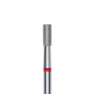 Broca Diamantada Staleks - Cilíndrica Topo Plano - Vermelha - FA20R025-6